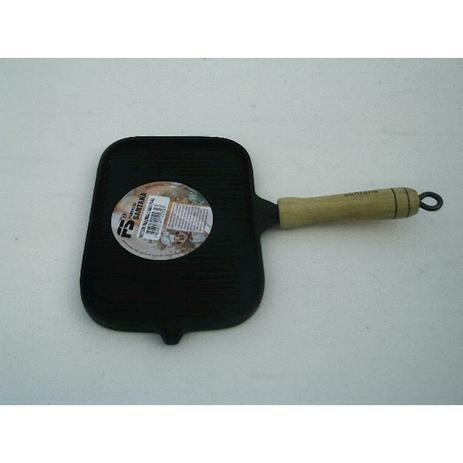 Picanheira em ferro fundido grelhada 21x15cm - Fundicao santana Menor preço em Picanheira em ferro fundido grelhada 21x15cm - Fundicao santana
