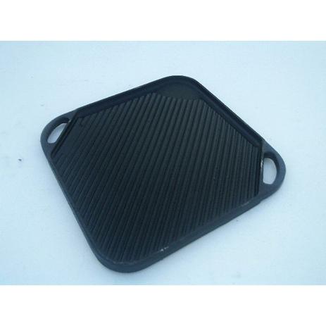 Picanheira em ferro fundido quadrada dupla face comprimento 25 x largura 25cm - Fundicao santana Menor preço em Picanheira em ferro fundido quadrada dupla face comprimento 25 x largura 25cm - Fundicao santana