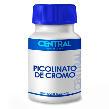 Picolinato de Cromo 350mcg - Central manipulados Menor preço em Picolinato de Cromo 350mcg - Central manipulados