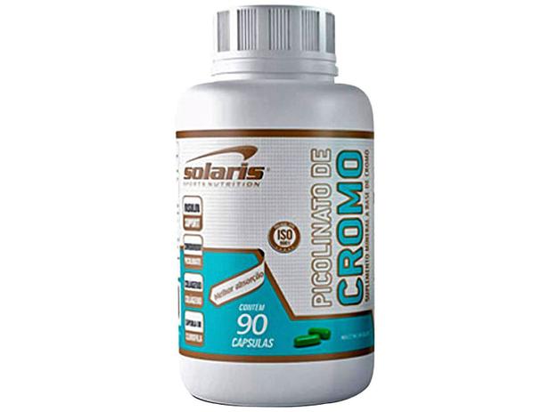 Picolinato de Cromo 90 Cápsulas - Solaris Nutrition