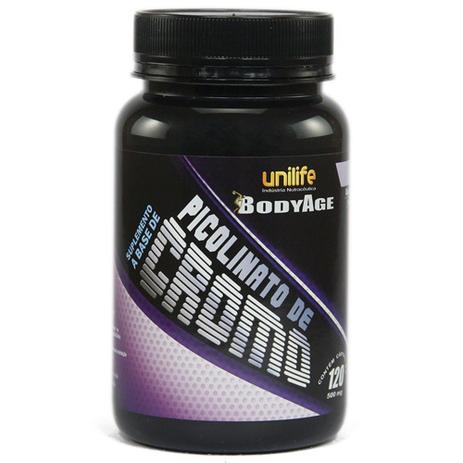 Picolinato de Cromo - Unilife Vitamins (120caps) Menor preço em Picolinato de Cromo - Unilife Vitamins (120caps)