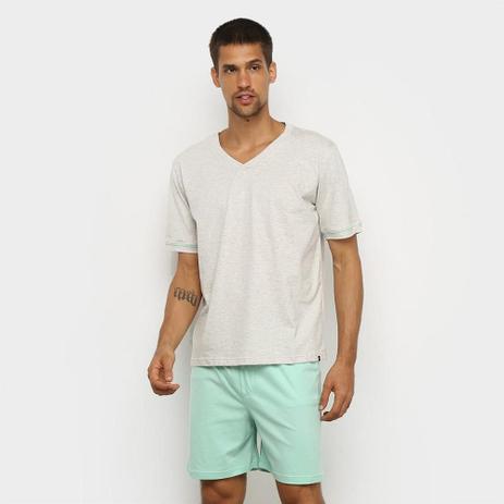 Pijama Curto Lupo Malha Básico Masculino - Pijama Masculino - Magazine Luiza