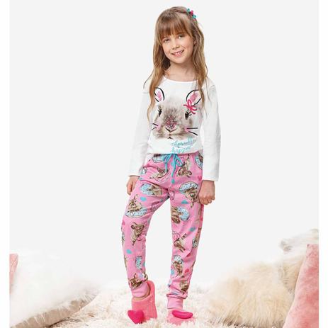Pijama estampado malwee liberta ref:1000063825 4/8 - Pijama Infantil -  Magazine Luiza