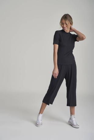 calça curta feminina pantacourt
