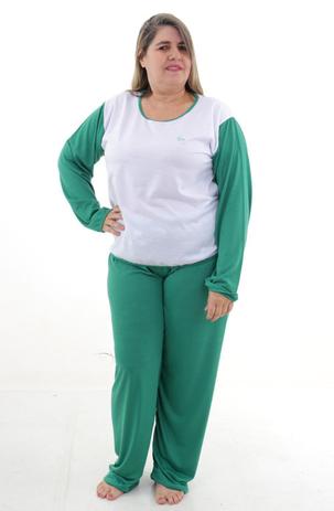 Pijama Feminino Longo Malha Fria Plus Size - Soneca \u0026 Cia - Outros Moda e  Acessórios - Magazine Luiza