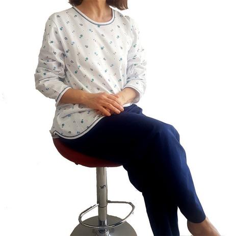 Pijama Feminino Plus Size Inverno de Moletinho Felpado - PAULIENNE - Pijama  Plus Size Feminino - Magazine Luiza