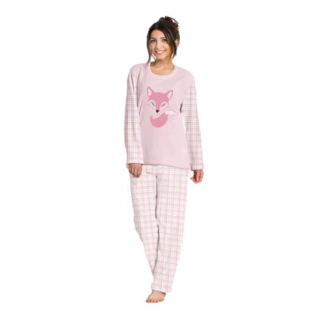 Pijama Feminino Soft, Microfibra, Plush Jolitex - Pijama Feminino -  Magazine Luiza