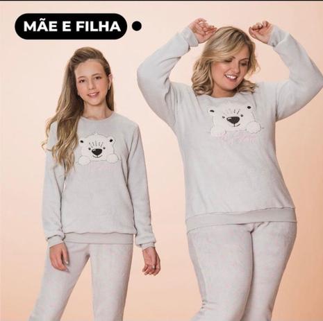 Pijama feminino soft plush inverno - Danka