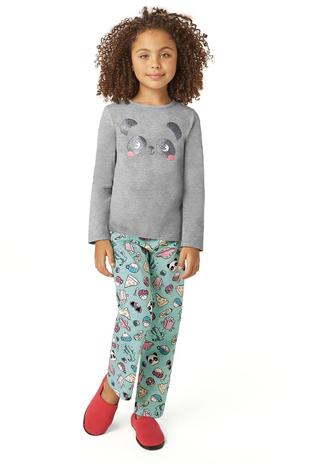Pijama Infantil Feminino Inverno Pandinha Malwee Kids - Pijama Infantil -  Magazine Luiza