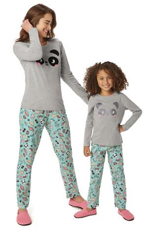Pijama Juvenil Feminino Inverno Pandinha Malwee Kids - Pijama Infantil -  Magazine Luiza