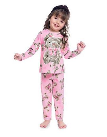Pijama KYLY Algodão Ursinha - Pijama Infantil - Magazine Luiza