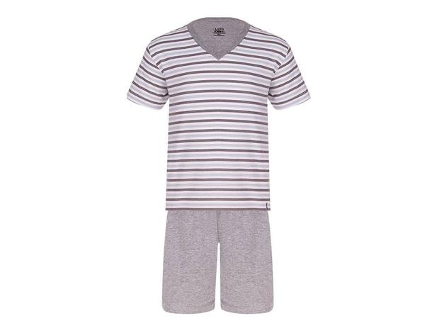Pijama Lupo Manga Curta Algodão Masculino 28021 Menor preço em Pijama Lupo Manga Curta Algodão Masculino 28021