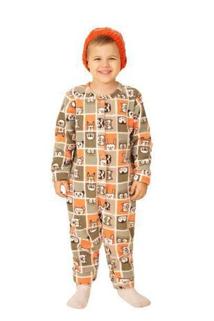 Pijama Macacão Soft Infantil Menino Frio Inverno Tam 1 a 6 anos - PZAMA -  Pijama Infantil - Magazine Luiza