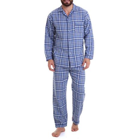 Pijama Masculino Flanela 100% Algodão Xadrez - Sepie - Pijama Masculino -  Magazine Luiza
