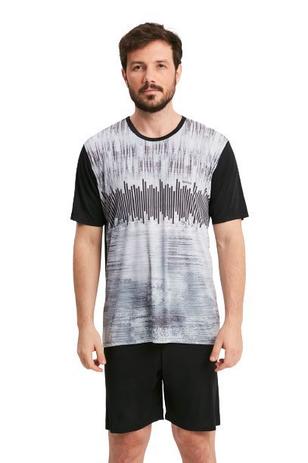 Pijama Masculino Malha Fria Preto Recco - Pijama Masculino - Magazine Luiza