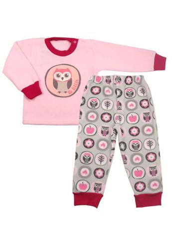 Pijama Microsoft Be Little My Pets Rosa - Pijama Infantil - Magazine Luiza
