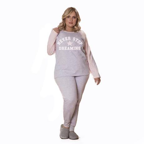 Pijama Danka Feminino Raglan Adulto - 8575