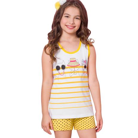 Pijama regata teen - vem verão - Veggi Menor preço em Pijama regata teen - vem verão - Veggi