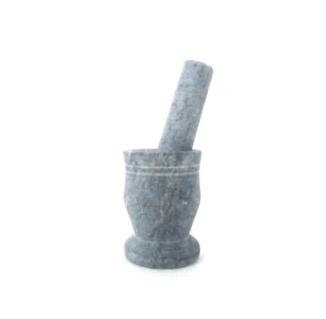 Pilão de Pedra Sabão Pequeno (Socador de Alho) - Sisiarte Menor preço em Pilão de Pedra Sabão Pequeno (Socador de Alho) - Sisiarte