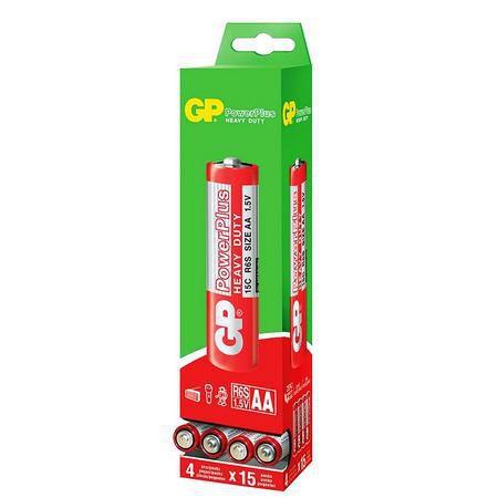 Pilha AA 1.5V Powerplus c/ 15 Pack de 4 Unidades - Csl Importadora Ltda Menor preço em Pilha AA 1.5V Powerplus c/ 15 Pack de 4 Unidades - Csl Importadora Ltda