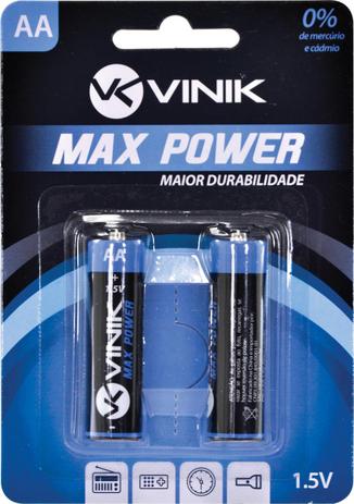 Pilha aa 1,5v de zinco blister com 2 unidades - zcaa2 - Vinik é ruim? Pilha aa 1,5v de zinco blister com 2 unidades - zcaa2 - Vinik é boa?