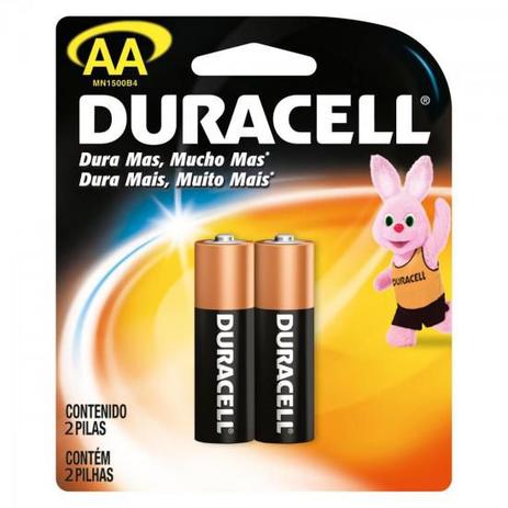 Pilha AA/2 1,5V MN1500 DURACELL Menor preço em Pilha AA/2 1,5V MN1500 DURACELL