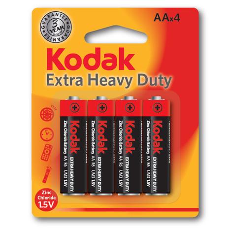 Pilha AA C/4 Extra Heavy Duty 30452862 Kodak Infotel Menor preço em Pilha AA C/4 Extra Heavy Duty 30452862 Kodak Infotel