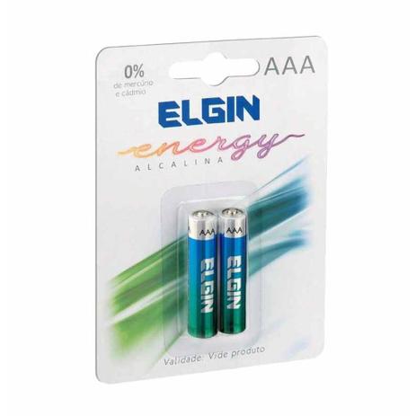 Pilha aaa energy alcalina 1,5v / 2un / elgin Menor preço em Pilha aaa energy alcalina 1,5v / 2un / elgin