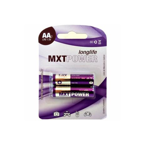 Pilha Alcalina AA 2 unidades - Mxt power é boa?