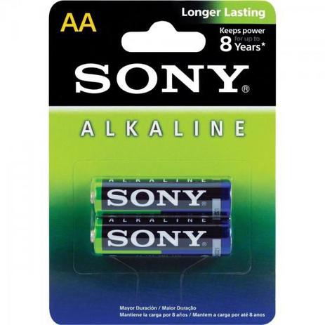 Pilha Alcalina AA AM3L-B2D Sony Caixa c/24 pilhas (cartela c/2) - Marca Menor preço em Pilha Alcalina AA AM3L-B2D Sony Caixa c/24 pilhas (cartela c/2) - Marca