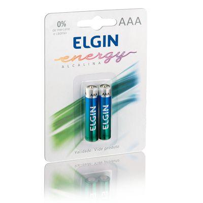 Pilha Alcalina Aaa 1,5V Lr03 2 Unid. Elgin é boa?