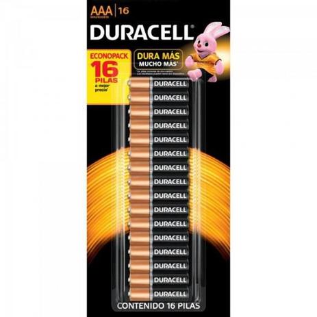 Pilha Alcalina AAA Duracell cartela c/ 16 pilhas - Marca Menor preço em Pilha Alcalina AAA Duracell cartela c/ 16 pilhas - Marca