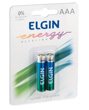 Pilha Alcalina AAA Elgin LR03 - com 2 - 82154 Menor preço em Pilha Alcalina AAA Elgin LR03 - com 2 - 82154