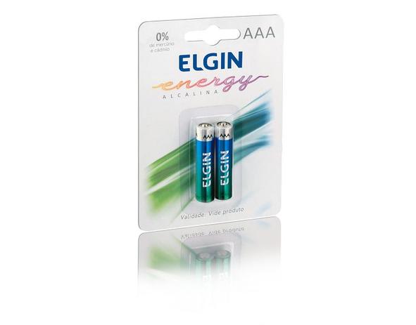 Pilha Alcalina AAA Pack com 2 pilhas Elgin Menor preço em Pilha Alcalina AAA Pack com 2 pilhas Elgin