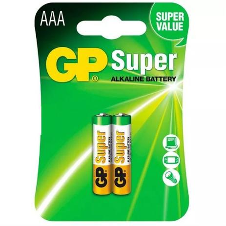Pilha Alcalina AAA Palito GP Super c/ 2 Unidades - Lemat é boa?