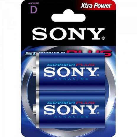 Pilha Alcalina D Stamina Plus AM1-B2A Sony Caixa c/24 pilhas (cartela c/2) Menor preço em Pilha Alcalina D Stamina Plus AM1-B2A Sony Caixa c/24 pilhas (cartela c/2)