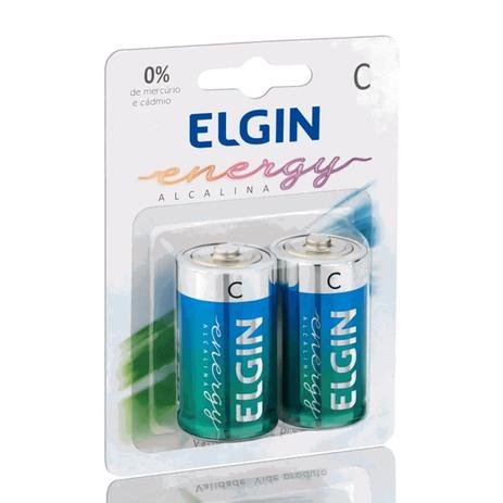 Pilha Alcalina Mdia C Com 2 Unidades Elgin é boa?