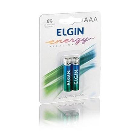 Pilha Alcalina Palito Aaa Com 2 Unidades Elgin Menor preço em Pilha Alcalina Palito Aaa Com 2 Unidades Elgin