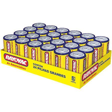 Pilha Amarelinha Grande D Zinco Carbono Pilhagd24 Rayovac Menor preço em Pilha Amarelinha Grande D Zinco Carbono Pilhagd24 Rayovac
