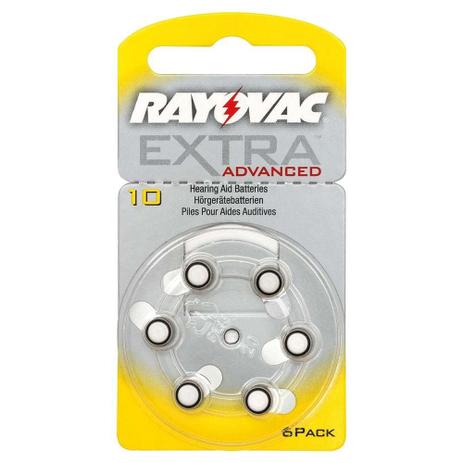 Pilha Aparelho Auditivo 10 Rayovac Extra Advanced Menor preço em Pilha Aparelho Auditivo 10 Rayovac Extra Advanced