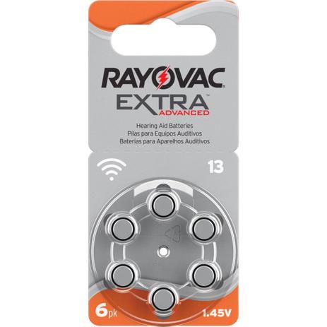 Pilha Aparelho Auditivo 13 Rayovac Extra Advanced Menor preço em Pilha Aparelho Auditivo 13 Rayovac Extra Advanced