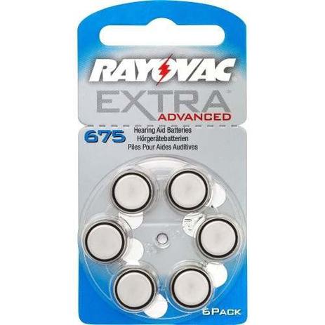Pilha Aparelho Auditivo 675 Rayovac Extra Advanced Menor preço em Pilha Aparelho Auditivo 675 Rayovac Extra Advanced