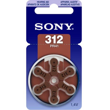 Pilha Auditiva 312 1,4V PR312 D6A SONY - Hayamax é boa?