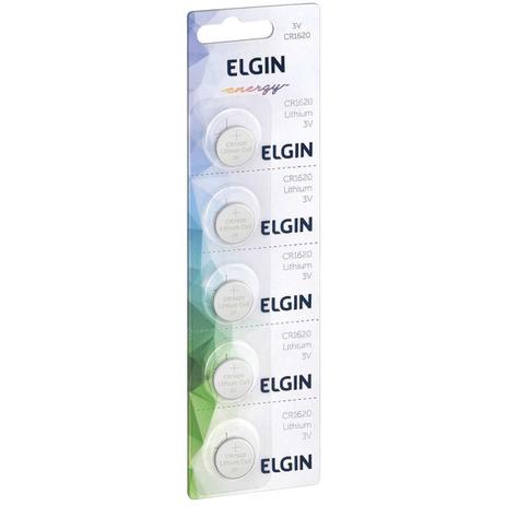 Pilha Bateria ELGIN Botao CR1620 3V Lithium Menor preço em Pilha Bateria ELGIN Botao CR1620 3V Lithium