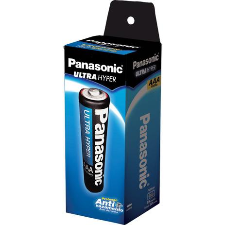 Pilha Comum Panasonic Aaa Palito Caixa 40pçs Blister 4em4 Menor preço em Pilha Comum Panasonic Aaa Palito Caixa 40pçs Blister 4em4