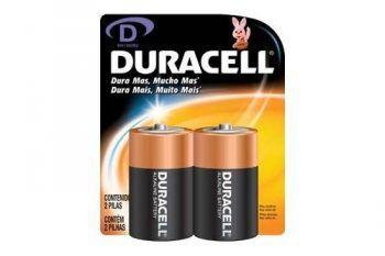 Pilha D (Grande) Duracell Alcalina 1,5V Cartela C/ 2 Menor preço em Pilha D (Grande) Duracell Alcalina 1,5V Cartela C/ 2