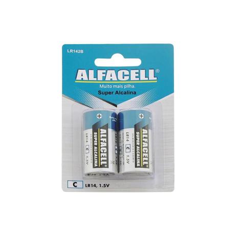 Pilha Média Alcalina 1,5v 2 Unidades - Alfacell é boa?