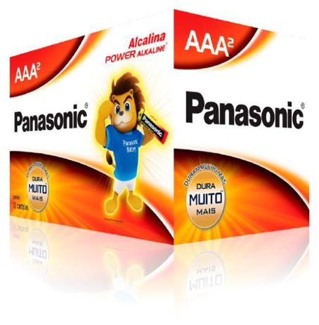 Pilha Palito AAA Alcalina Panasonic - Cx 12x2 (24 unid) Menor preço em Pilha Palito AAA Alcalina Panasonic - Cx 12x2 (24 unid)