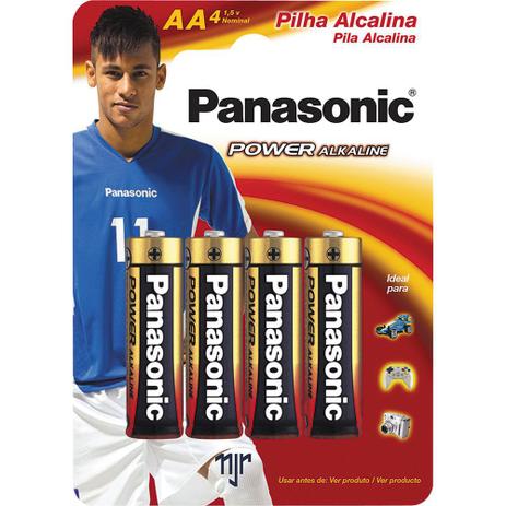 Pilha Palito Alcalina com 4 Unidades Power Alkaline Panasonic é boa?