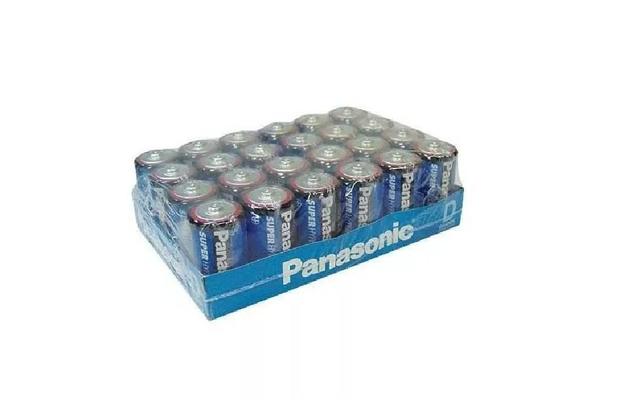 Pilha Panasonic Comum D Grande Caixa 24peças Blister De 2em2 Menor preço em Pilha Panasonic Comum D Grande Caixa 24peças Blister De 2em2
